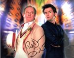 Doctor Who (Charity Special) TIME CRASH Double Signed 10x8 Col Photo Autographed