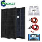 N-Type 200W 12V Bifacial Solar Panel Kit 195W 18BB 25% Efficiency Best Motorhome
