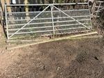 Farm Gate, Field Gate, Galvanized Gate, Metal Gate, 10ft gate. Livestock gate