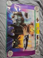 VINTAGE 1990 UNIVERSAL STUDIOS POSTER BACK TO THE FUTURE 24X36 KING KONG ET JAWS