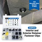 220X DOOR PANEL RETAINING TRIM Clips FOR MERCEDES Sprinter Vito Viano W639 W906