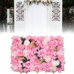 12PCS Artificial Panels Flower Wall Panels Backdrop Venue Decor 60*40cm UK UK