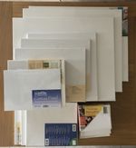 Eighteen (18) NEW Blank Artist Canvas Stretched linen/Cotton canvas