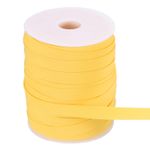 55 Yards Double Fold Bias Tape 1/2 Inch Bias Binding Tape, Yellow
