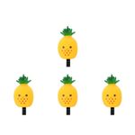 Yellow Cartoon Kids Bike Bell Durable Silicone Fun Sound for Toddler Bikes