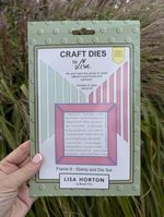 Lisa Horton Crafts Frame It Stamp and Die Set Craft Dies by Lisa Horton
