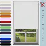 No Drill Custom Size Blackout Roller Blinds Simply Twist To Fit!