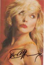 Debbie Deborah Harry Blondie Personally Hand Signed Photo Autographed Original