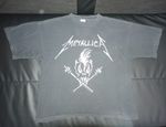 Metallica Nowhere Else to Roam Europe '93 Black T-Shirt Back Print ©1992