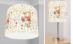 WINNIE THE POOH COTTAGE FLORAL Ceiling Light Shade Stick Lamp or Bundle Reusable