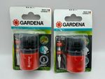 Gardena Water Stop Hose Connector X2 (PACK OF 2) *FAST DISPATCH* *FREE DELIVERY*