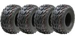 16x8.00-7 Quad ATV Tyres 4-ply Wanda P329 E-Marked Road Legal 80kgs (Set of 4)