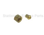 Brass 1/4 BSP Nut and Solder Nipple Copper Fuel Pipes Ends