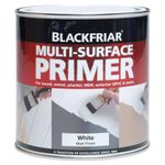Blackfriar Multi-Surface Primer Wood Metal MDF Durable ETC White Matt 250ml