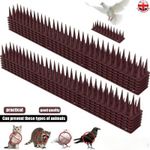 4.4m Fence Wall Spike Set 9PCS Garden Gate Shed Pest Deterrent Weather Resistant