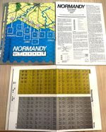 Normandy : The Invasion of Europe 1944 SPI Game 1971 UNPUNCHED