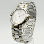 Yves Saint Laurent White Dial Quartz Two-Tone Wristwatch 4630-E63441