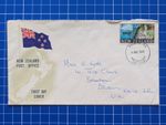 New Zealand 1969. FDC Posted To Devon UK. Fish stamp. L743