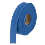 1 Inch Double Fold Bias Tape Polyester Continuous Bulk (Dark Blue 6 Yards)