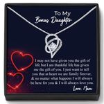 Step Daughter Birthday Christmas Gift Necklace For Daughter From Step Mum Dad