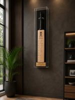 Cricket Bat Display Case Personalised club county international Perspex 