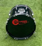 Percussion Plus  20''x 14'' 8-Lug Bass Drum  Black