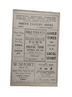 1955 Goole Town v Halifax Town 19th Nov League Cup 1st RD 1st League Team FA Cup