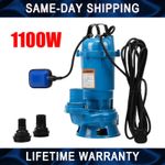 Heavy Duty Flood Sewage Water Pond Drain Septic Sump Cesspool Grinding Pump