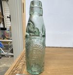 Antique Glass Codd Marble Stopper Bottle, Walter... & Co Bolton District