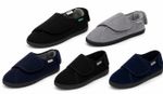 Mens Dunlop Orthopaedic Slippers Diabetic Wide Fit Lined Indoor Outdoor Shoes