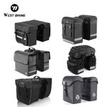 WEST BIKING Waterproof MTB Bike Double Pannier Set Bicycle Rack Pack Carrier Bag