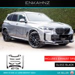 BODYKIT GLOSS BLACK FOR BMW X5 G05 LCI AERO (2023+) INCLUDES EXHAUST TIPS