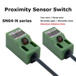 SN04 Series Inductive Proximity Sensor Metal Detection Switch NPN PNP DC 6-36V