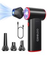 GOOLOO F3 Electric Air Duster 150000RPM Super Powerful Wind Air Duster 3-Gear...