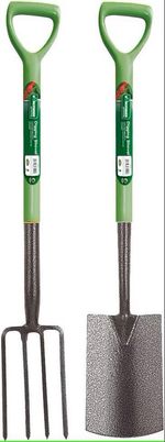 Heavy Duty Garden Digging Fork Spade Shovel Gardening Border Edging Pitching