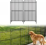 Kingido 10 Panels No Dig Decorative Garden Fence, 101 cm (H) x 670 cm (L)