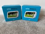 2 x New Amazon Echo Show 5 3rd Generation 2023 - Smart Display Speaker - White