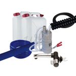 Camper Van Complete Cold Water Kit With Tap, Pump, Hoses And Water Containers