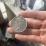 USA PEACE DOLLAR 1922 90% LARGE SILVER COIN 