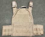 GENUINE OP INTERFLEX NP AEROSPACE UKRAINIAN ARMY COYOTE TAN PLATE CARRIER. SMALL