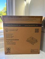 Casaria Telescopic Drawer Pull-Out Wire Basket 60cm Silver Chrome 250lb