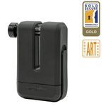 HIPLOK MDX DISC LOCK ALL BLACK MOTORCYCLE SECURITY