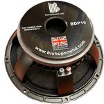 BishopSound 15" Speaker 750w RMS Full Range Driver 8 Ohm Woofer - BDP15