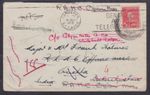 Australia KGVI REDIRECTED TWICE Cover - 1938/39 CANBERRA, QUETTA & KARACHI CDS's