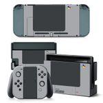 Retro Super SNES Nintendo SWITCH Vinyl Skin STICKER Protector Decal Wrap Gift