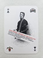 JOSH HOMME - Queens Of The Stone Age - Single Playing Card Jim Beam Music 2006