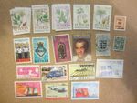 A Mixed Collection of approx 680 Stamps from Caribbean Countries