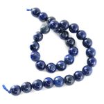 Blue Lapis Lazuli Beads Plain Round 6mm Strand Of 32+