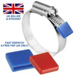 Safety caps for hose clips 12mm band width (HOSE CLIP CAPS, TAIL END PROTECTORS)