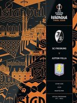 Aston Villa V Freiburg  Europa League Final Programme 2026 Pre Order